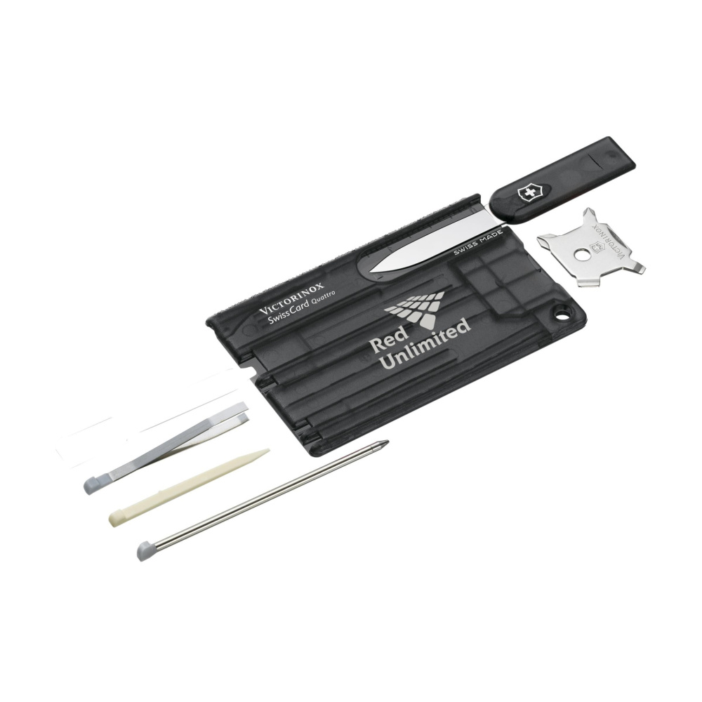 Logotrade promotional merchandise photo of: Victorinox Swisscard Quattro